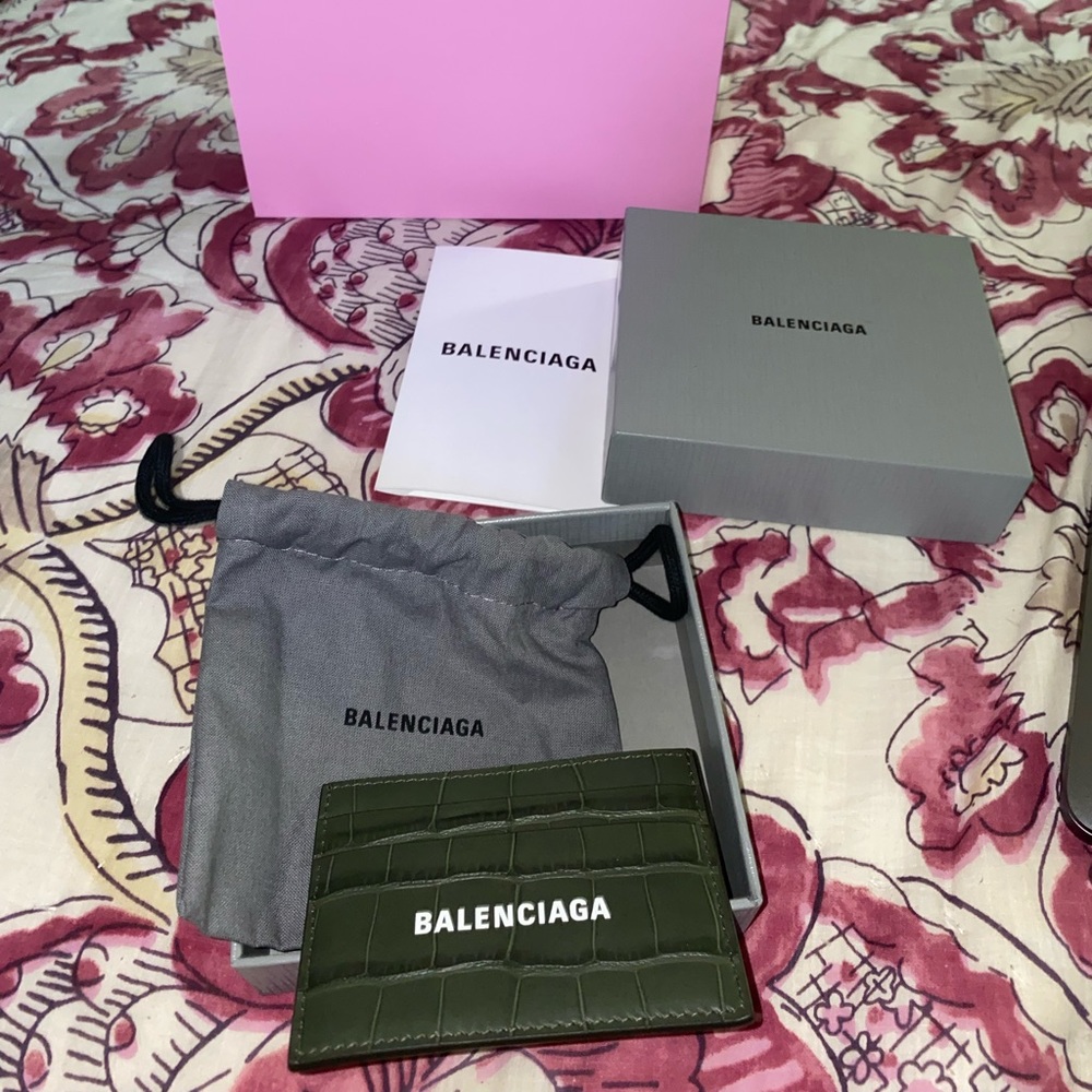 authentic balenciaga cardholder. brand new
